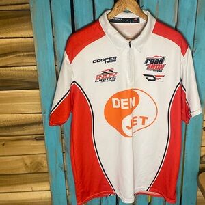 2021 Andretti Autosport Danial Frost Indy Lights crew jersey large partial zip